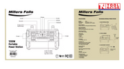 Product information graphic for the PPS1200W showing a labeled front diagram, specifications panel and charging method diagrams.