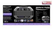 Promotional graphic for the PPS400W portable power station showing the unit, branding, feature icons and usage images.