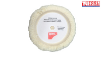 PPW Wool Polish Pad | 180mm | Velcro Back | M14 Arbor Hole