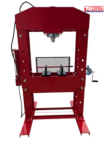 Shop Press 100 Ton Air Hydraulic Jack Bending with Sliding Head & Foot Pedal