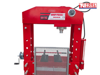 Shop Press 100 Ton Air Hydraulic Jack Bending with Sliding Head & Foot Pedal