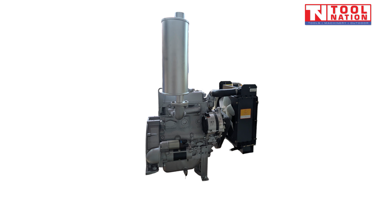 Millers Falls 25HP 3 Cylinder DIESEL Engine 3000 Rpm - QDE25HP