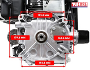 18HP Vertical Shaft Petrol Engine – Electric Start 546cc