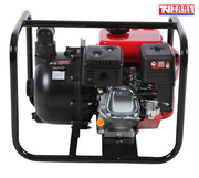 Chemical transfer pump opposite side view in protective frame