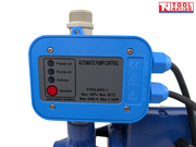 Automatic pump control unit close-up on pressure pump