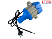 Automatic pump control valve rear angled view with power cable