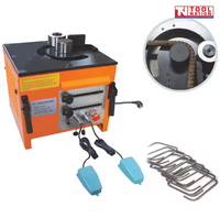 25mm Bench-Mounted Electric Rebar Bender with Twin Presets