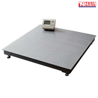 Industrial Floor Scale,3 Tonne Capacity,1kg Division,1500 x 1500mm Platform