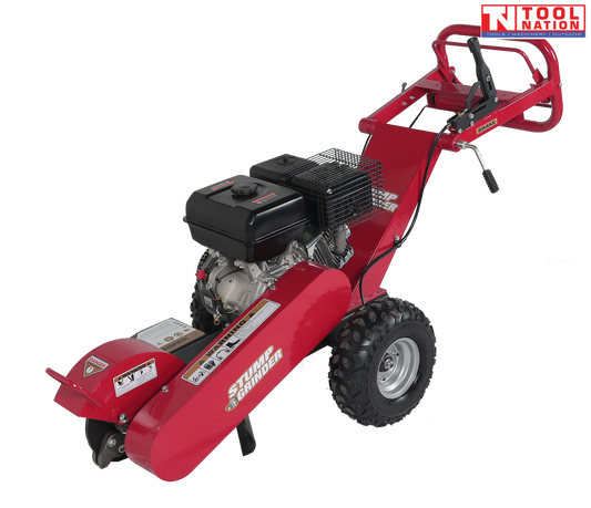 Petrol Stump & Root Grinder, 15HP Engine, Heavy Duty