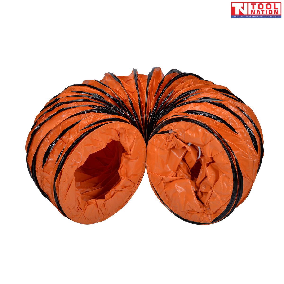 10m Flexible Ventilation Hose 24in Diameter Heavy Duty Industrial Airflow