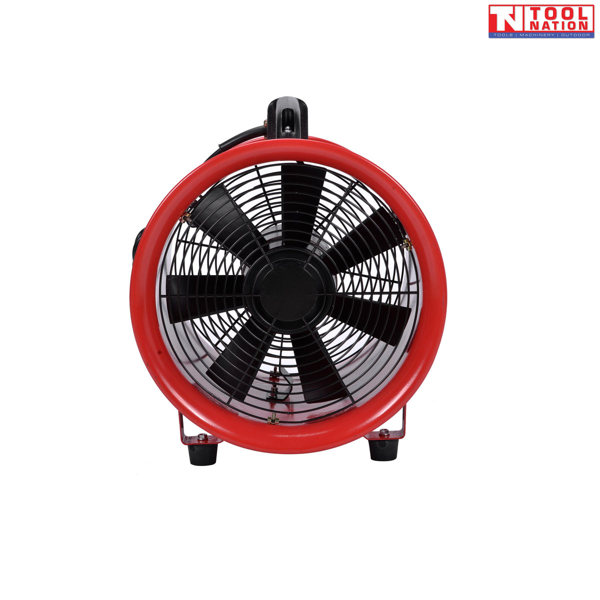 Portable Ventilator 550W Compact Industrial Fan 77m³/min High Airflow CE