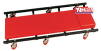 Topside Creeper Adjustable Height 180kg Capacity with Tool Drawer & Castors