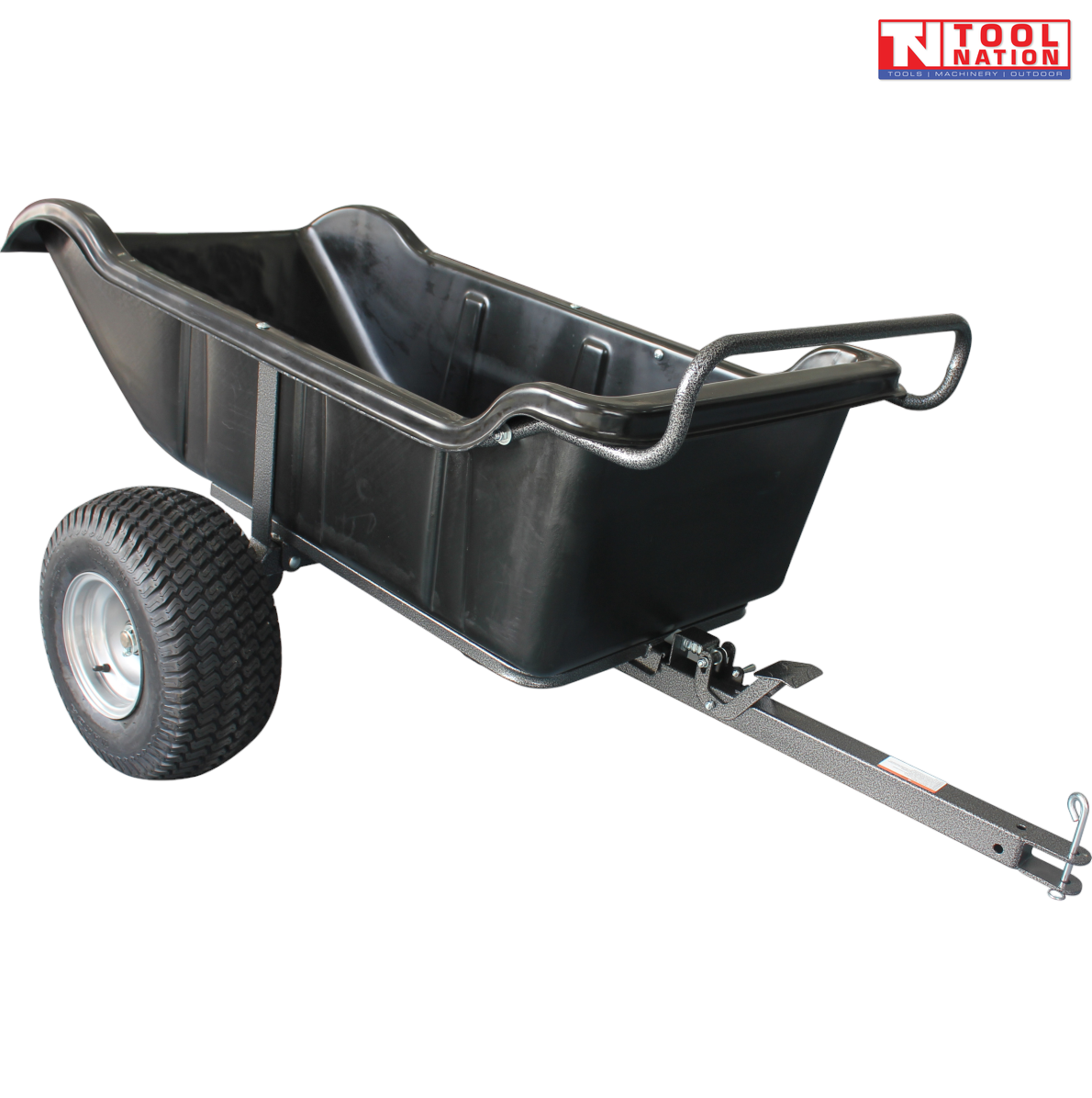 Millers Falls Vp8440 Poly Dump Cart Trailer 544kg Tow Behind