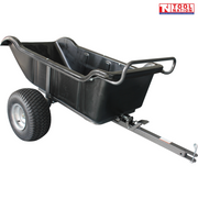 Millers Falls Vp8440 Poly Dump Cart Trailer 544kg Tow Behind