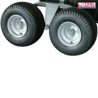 Millers Falls Vp8446 Dump Cart Trailer Poly Tray 680kg Tow Ride