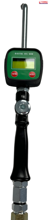 Air Operated Oil Dispenser Pump Trolley with Digital Meter 220L Drum Mobile