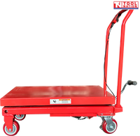 Hydraulic Table Cart 500kg Capacity 900mm Lift Height Heavy Duty Platform