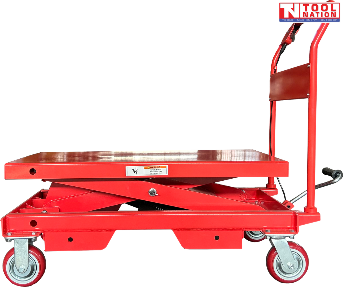 Hydraulic Table Cart – 1000KG Capacity, 1000MM Lift - Wh7516