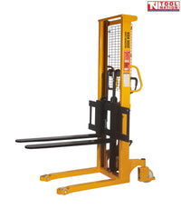 Pallet Stacker 2000kg Capacity Hydraulic Lift 1600mm Height Heavy Duty Use