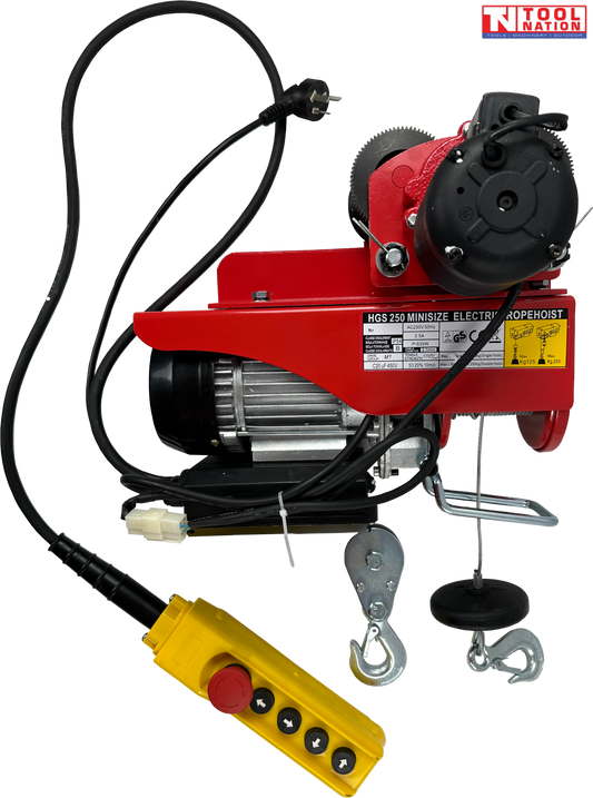 Electric Hoist With Girder Trolley 125/250kg - Whm250C