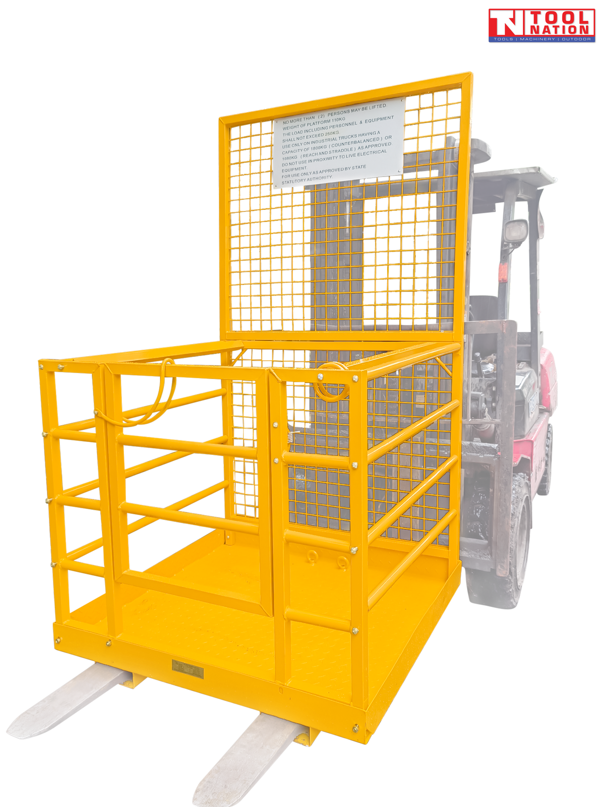 Forklift Safety Cage Work Platform Hd – 250kg - Wp10Pc