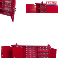 INDUSTRIAL STEEL Storage Cabinet – 3 Lockable Compartments - Ws3200