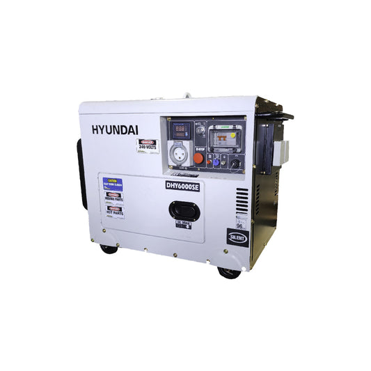 6.5kVA Hyundai DHY6000SERS (Remote Start)