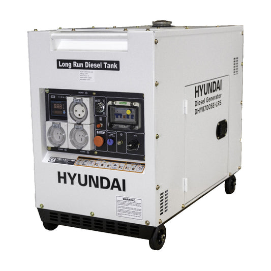 8kVA Hyundai DHY8700SE-LRS