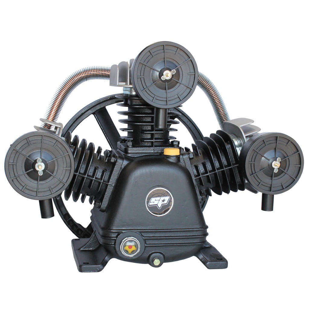 COMPRESSOR PUMPS - CAST IRON TRIPLE - BELT DRIVE - 3.0HP