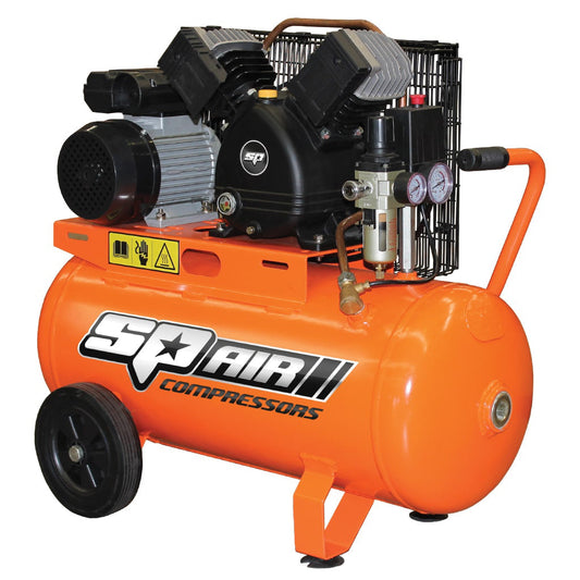 AIR COMPRESSOR - V-TWIN CAST IRON PORTABLE - 2.2HP