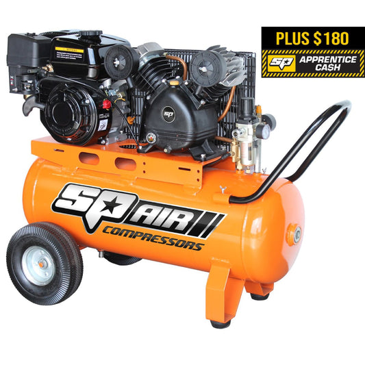 AIR COMPRESSOR - PETROL DRIVEN - 6.5HP