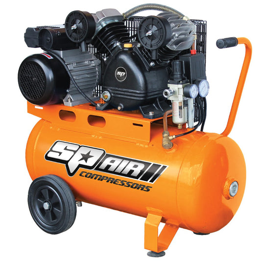 AIR COMPRESSOR - V-TWIN CAST IRON PORTABLE - 3HP