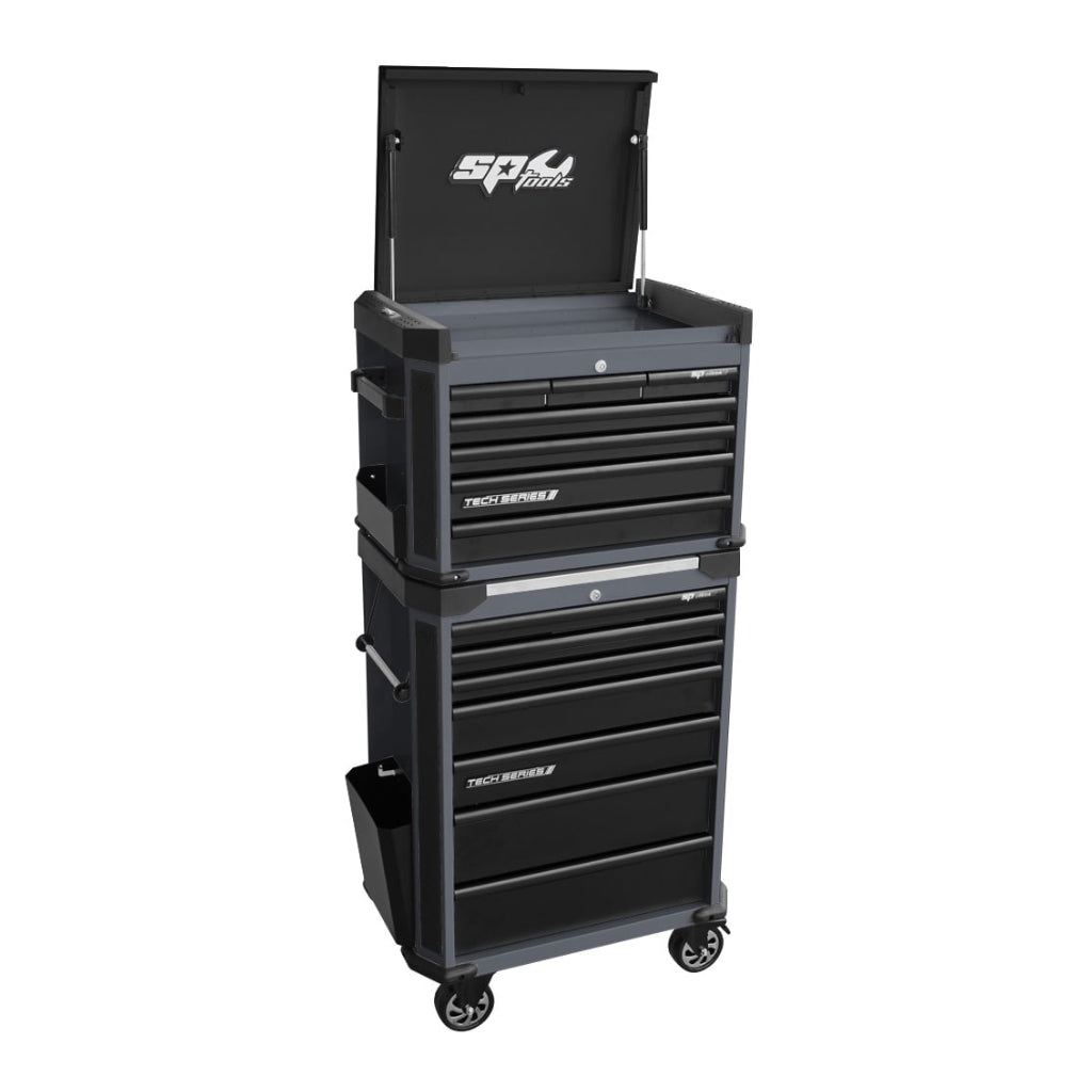 TECH SERIES TOOL BOX - 14 DRAWER - DIAMOND BLACK