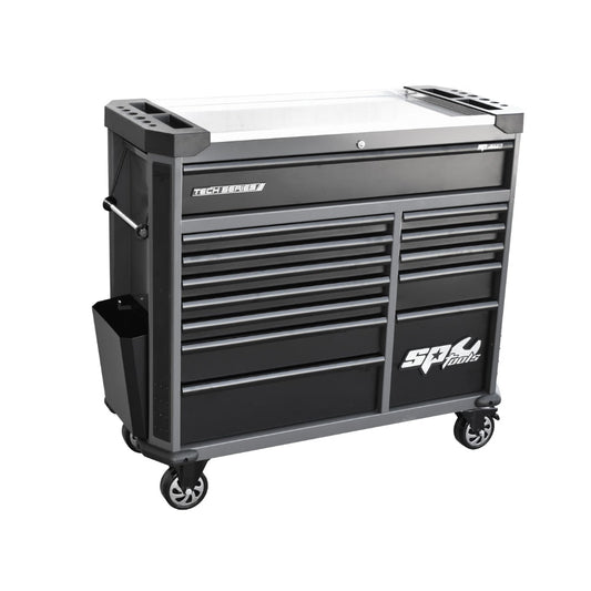 TECH SERIES ROLLER CABINET - 13 DRAWER - DIAMOND BLACK