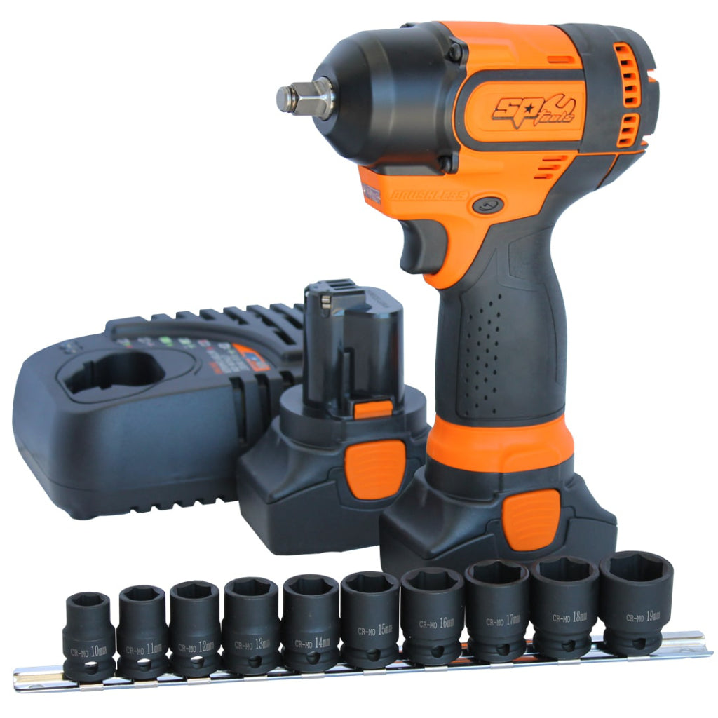 16v 3/8"Dr Brushless Impact Wrench Kit