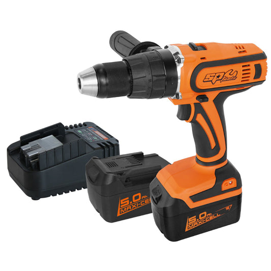 18v 13mm 5.0AH Hammer Drill Driver