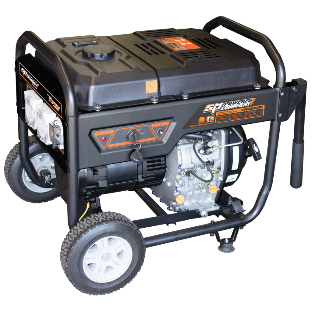 6.8KVA Construction Series Generator - 10Hp Diesel